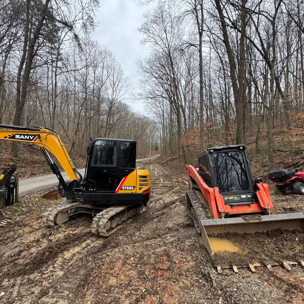 Our Skid Steer Work service provides homeowners with efficient and precise excavation solutions for landscaping, grading, and clearing. Trust our skilled team to enhance your property's usability and aesthetic appeal seamlessly. for F&CO Excavation in Clinton, TN