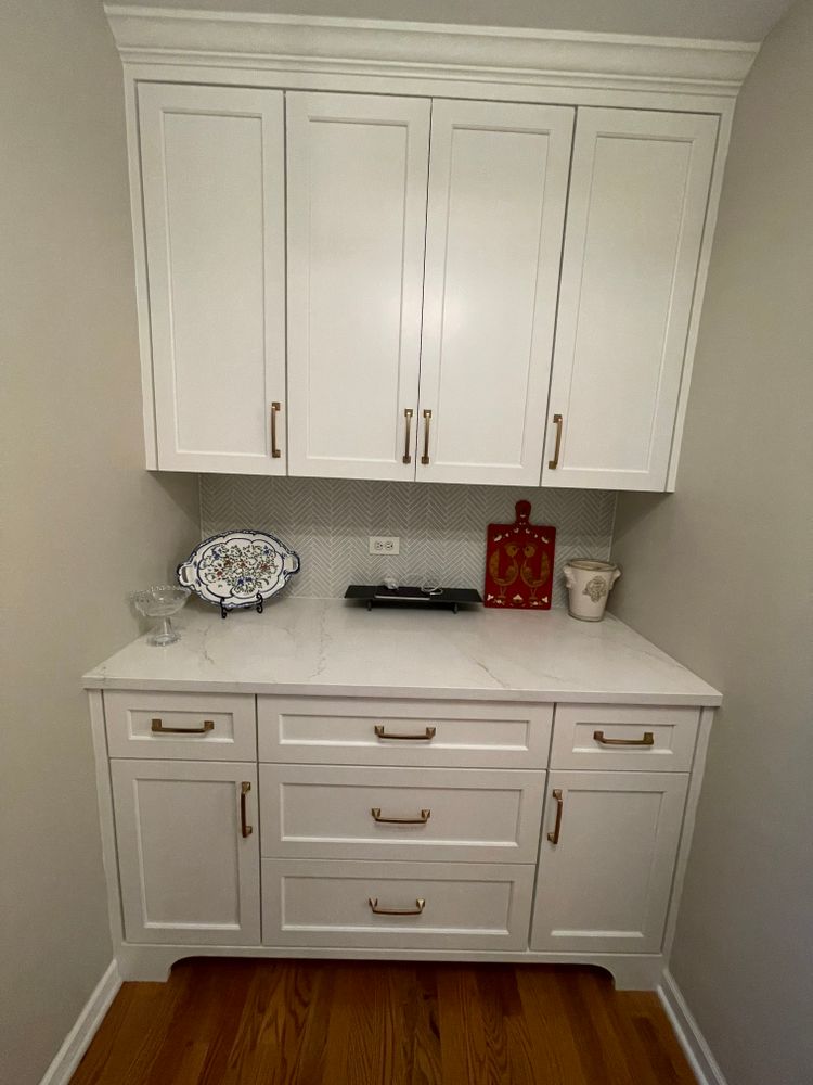 Cabinet Painting for TL Painting in Joliet, IL