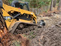 Our Land Clearing service efficiently removes trees and vegetation from your property to create space for future projects or developments while prioritizing safety and environmental stewardship. for Thompson Tree Climbers, LLC in Lexington, SC