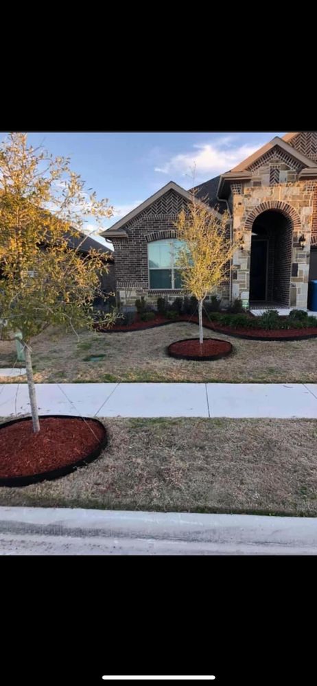 Enhance your garden’s health and appearance with our professional mulch installation service, providing optimal soil moisture retention, weed prevention, and a pristine aesthetic for an inviting outdoor landscape year-round. for Rustic Root in Stephenville, TX