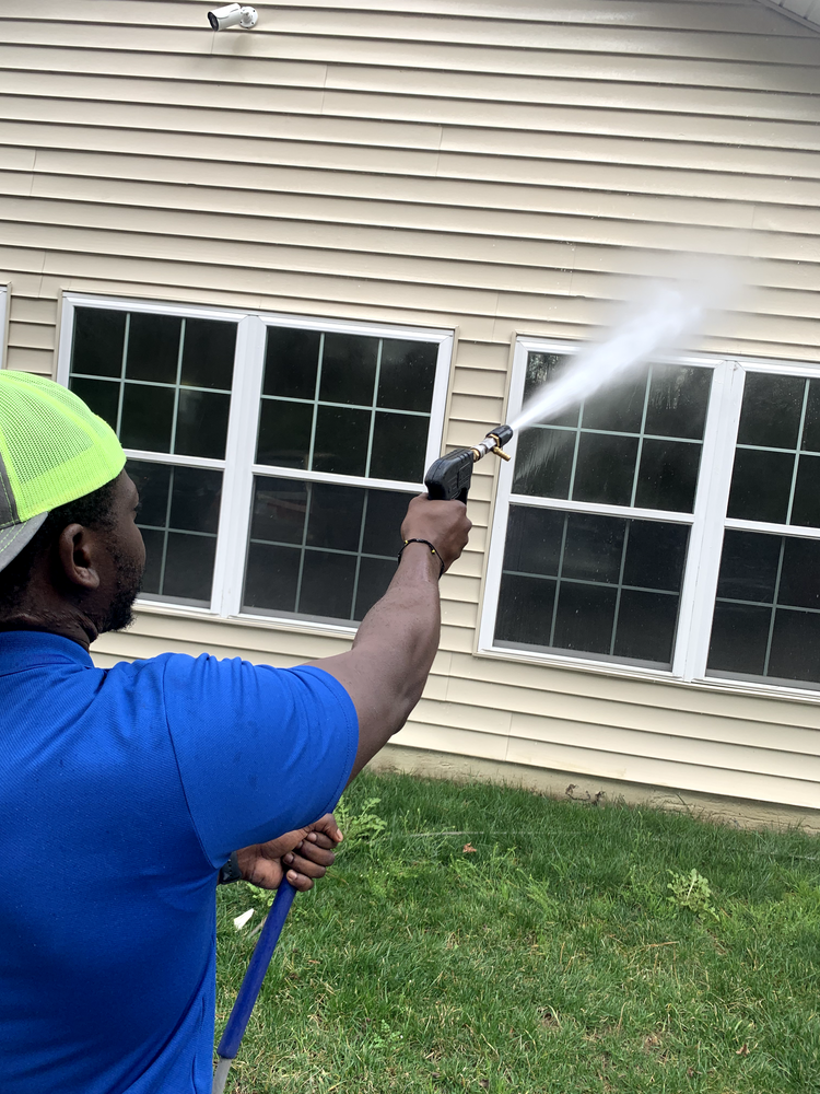 Our Commercial Pressure Washing service specializes in removing tough stains and grime from your property, restoring its appearance and enhancing its curb appeal. for Under Pressure: Pressure Washing Service in Raleigh, NC