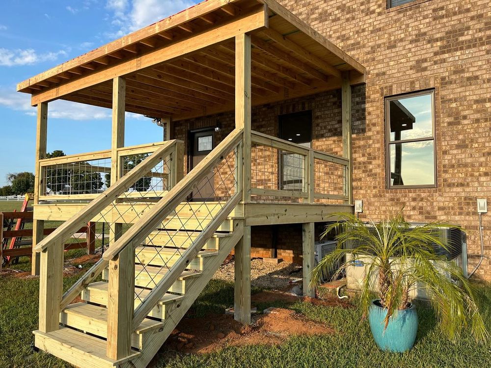 Enhance your outdoor living space with our deck & patio installation services, expertly crafted to provide durability and style, perfect for enjoying the open air and hosting memorable gatherings. for Twin Oaks Contracting in Nashville, TN