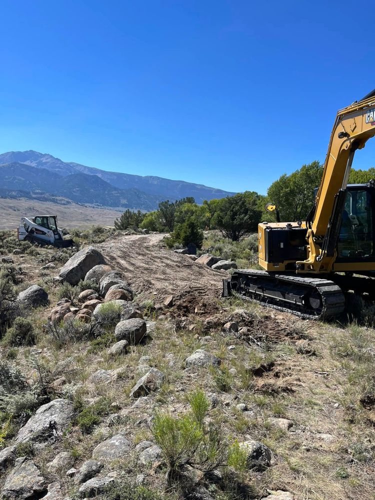 Excavating for HighCountry Excavation MT in Emigrant, MT