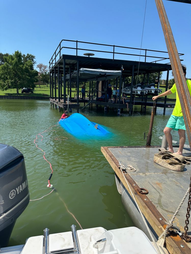 Emergency Boat Recovery for BR Construction LLC  in Corsicana, TX