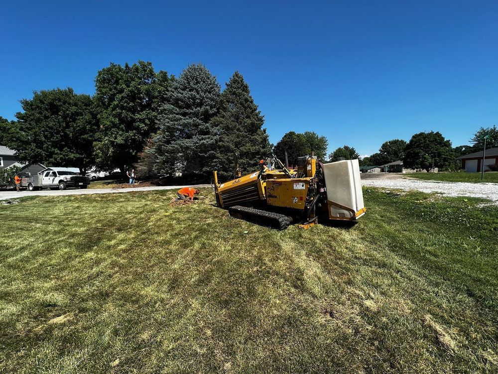 Excavating for PATCO Underground in Canton, MO