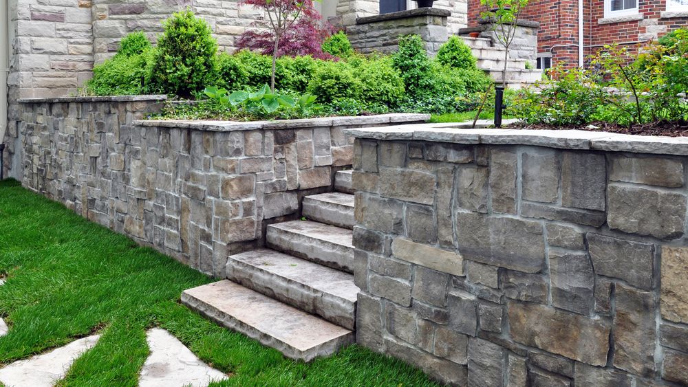 Our Retaining Walls service can help homeowners keep their yards looking neat and tidy by creating barriers against erosion. We can also install walls to add beauty and functionality to a property. for Reliable Landscape in Monclova, OH