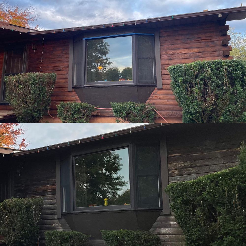 Our Wash & Stain service is the perfect way to keep your home looking new. We us eco-friendly products to remove any mildew and bring your house back to life. for Master Log Home Restoration in Philadelphia, PA