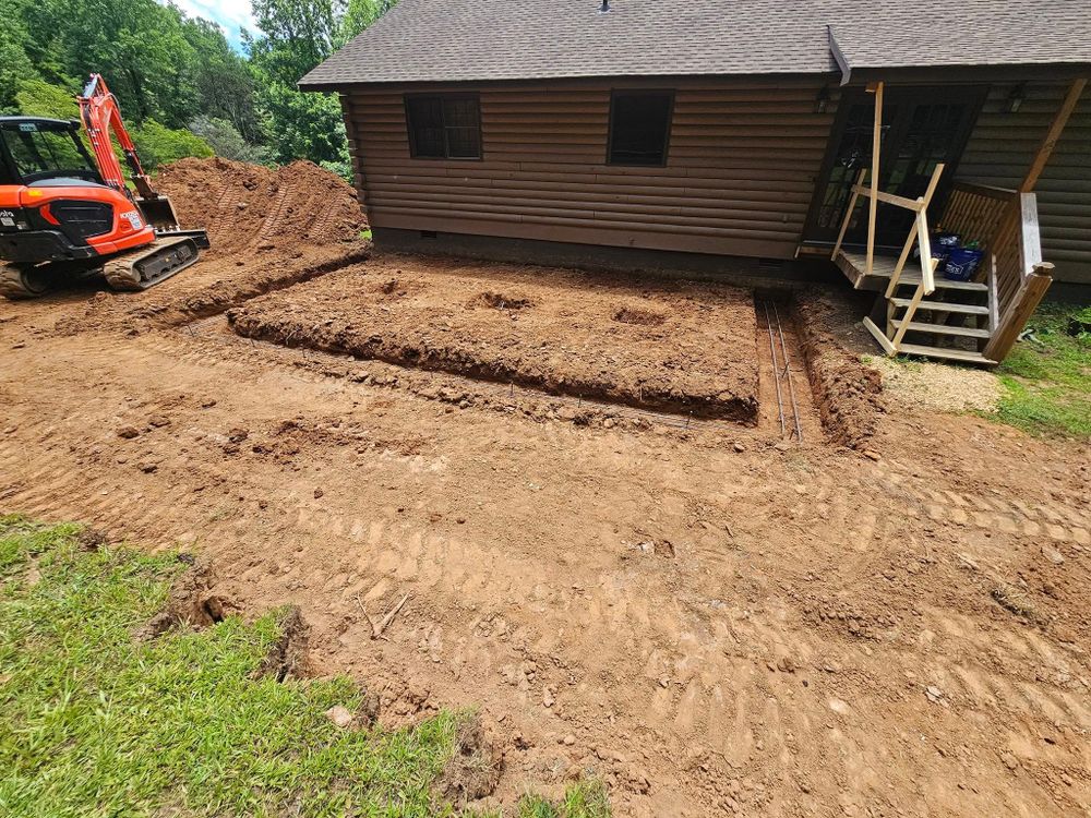 Excavating for HC Construction & Grading in Clayton, GA