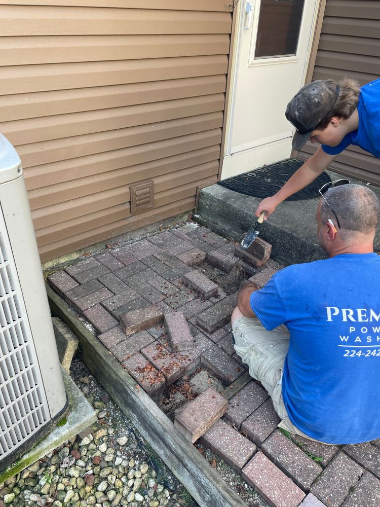 Brick Pavers for Premier Partners, LLC. in Volo, IL