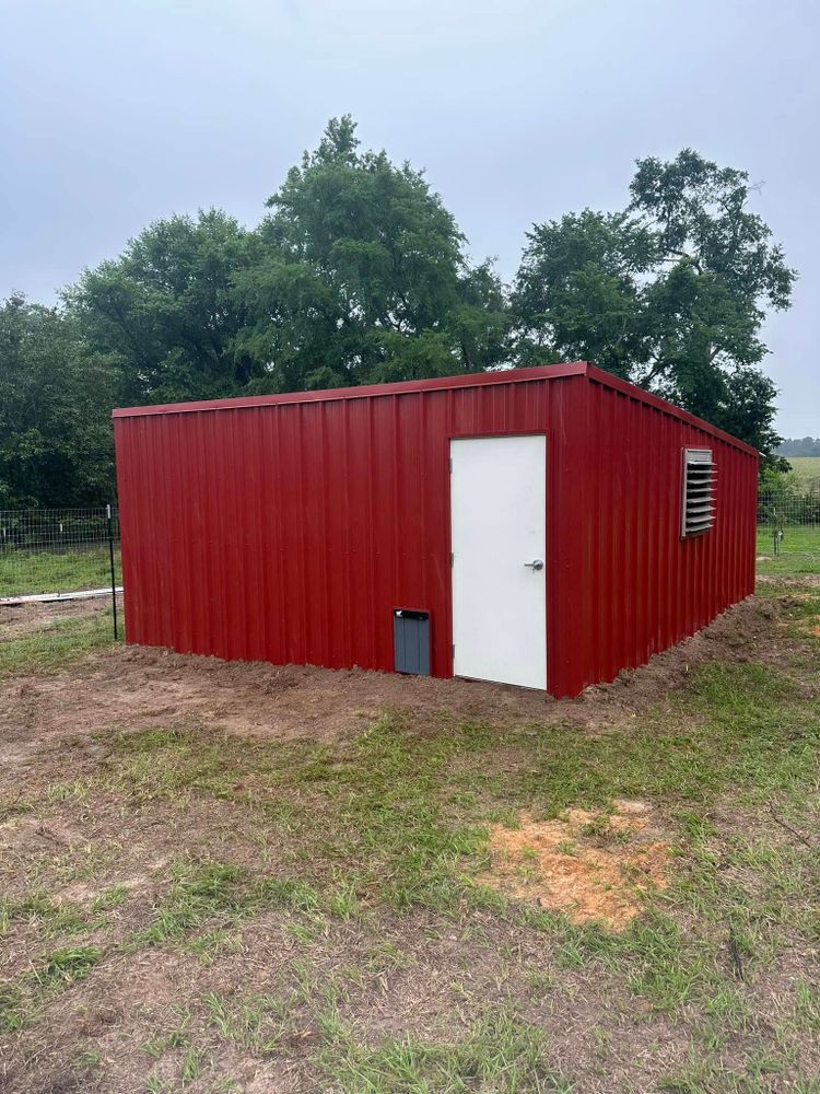 Enhance your property with our expert barn and shed construction services. We provide durable, custom solutions tailored to meet your agricultural needs, ensuring functionality and lasting quality for all storage requirements. for Mohon Mowing & Fence in Gladewater, TX