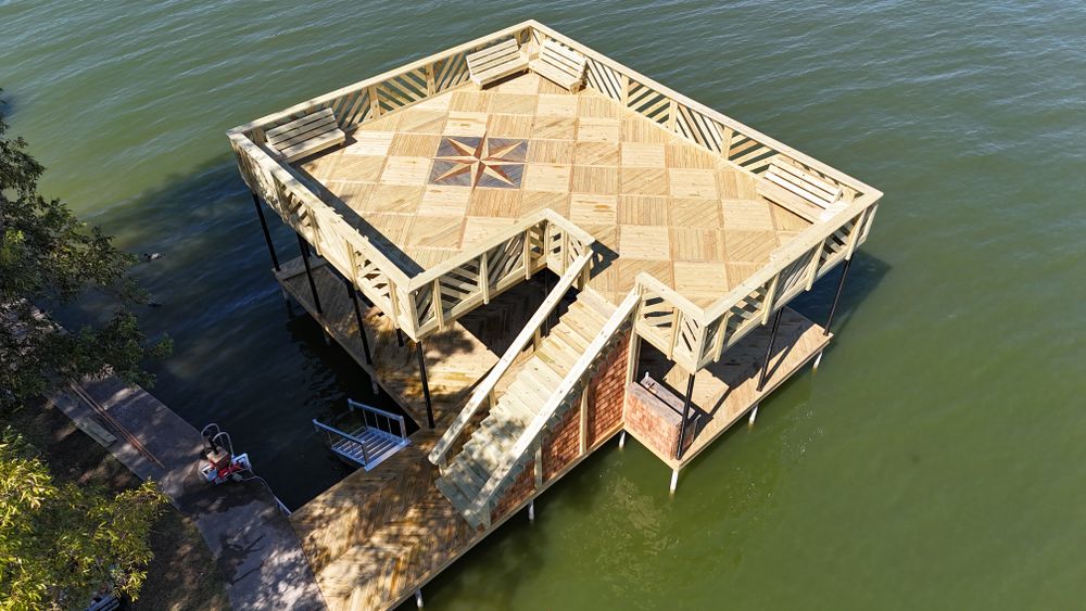 At BR Construction we offer custom designs and construction of high-quality boat docks to protect your watercraft while enhancing the aesthetic appeal of your waterfront property. for BR Construction LLC  in Corsicana, TX