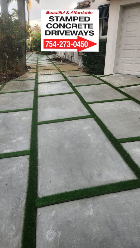 All Photos for Beautiful and Affordable Stamped Concrete by Castilla Concrete Finish Design Corp in Sunrise, FL