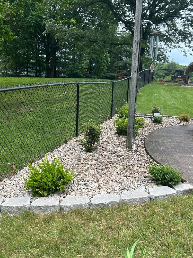 Before and after  for Optimum Tree Service And Landscaping in Bowling Green, KY