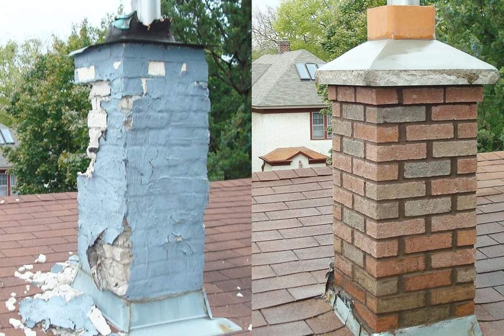 Chimney  for Parkway Masonry and Construction in Bedford, NH