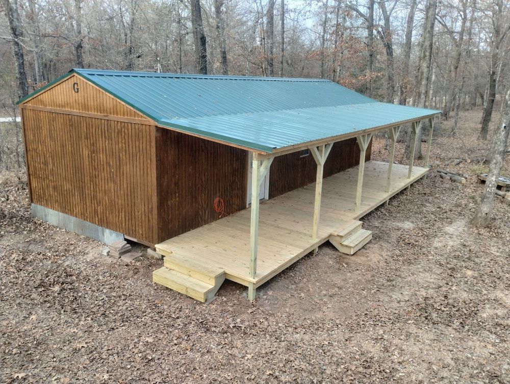 Our Deck & Patio Installation service offers customized designs, using high-quality materials to enhance outdoor living spaces. Trust our experienced team for seamless installation and exceptional craftsmanship that elevates your home's beauty and functionality. for Rogers Construction in Mount Vernon, TX