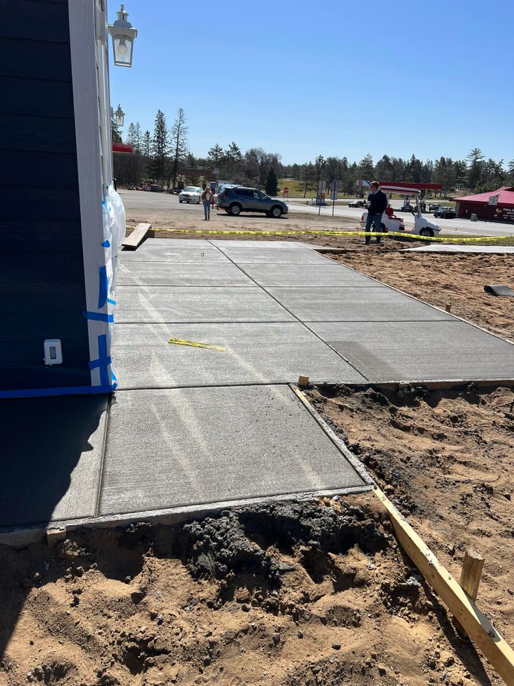 Commercial Concrete for Nick's Concrete & Masonry in Baxter, MN