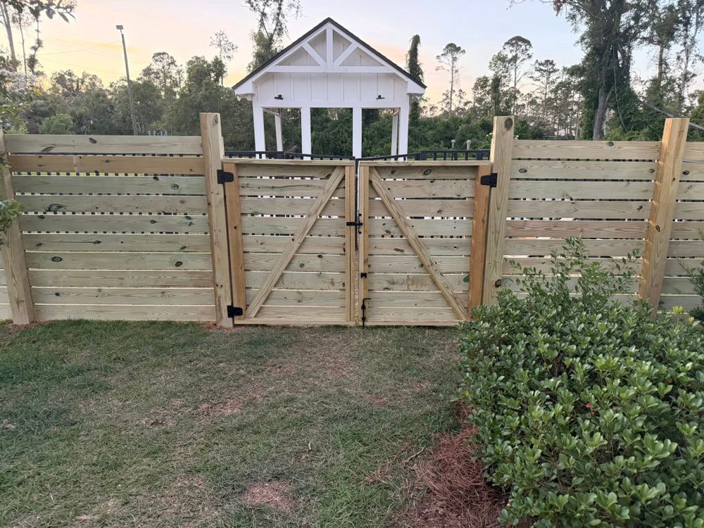 Our Gate Installation and Repair service ensures secure, durable gates designed to complement your fencing. Our skilled technicians provide efficient solutions for all gate types, enhancing both functionality and aesthetic appeal. for Premier Fence Company LLC in Douglas, GA