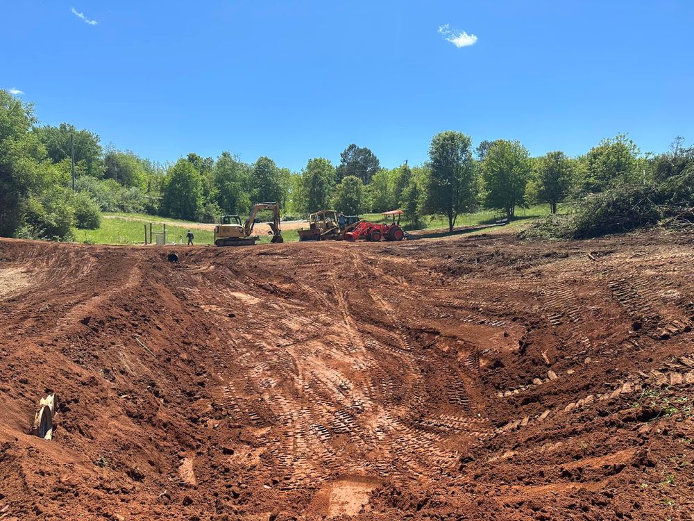 Excavating for Brannon's Construction in Riceville,,  TN