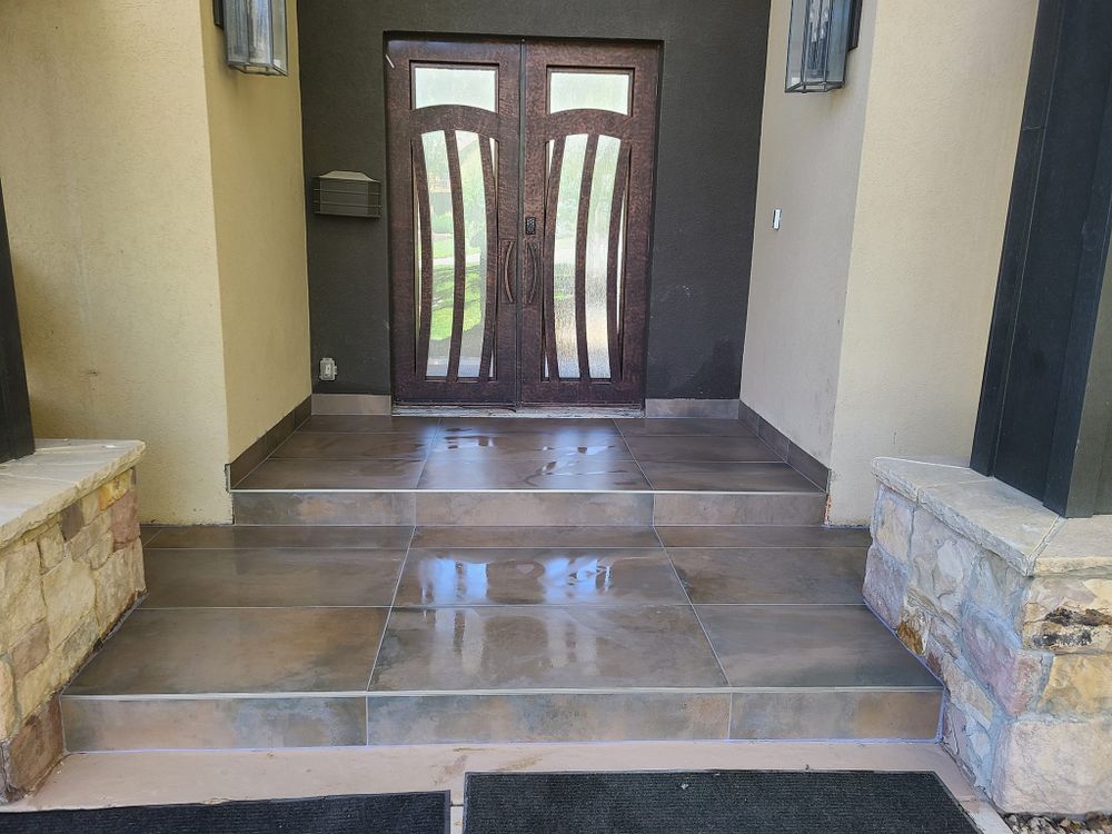 Tiling for Cox Tile and Stone in Clinton, UT