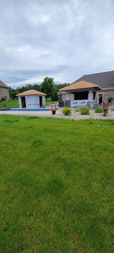 Transform your backyard with our Outdoor Living spaces. From the ground up we can start fresh or revitalize your backyard or outdoor space. From masonry to pergolas and of course custom decks we can make a space that you want to spend time on or in. for Timber Concepts  in Oconto, WI