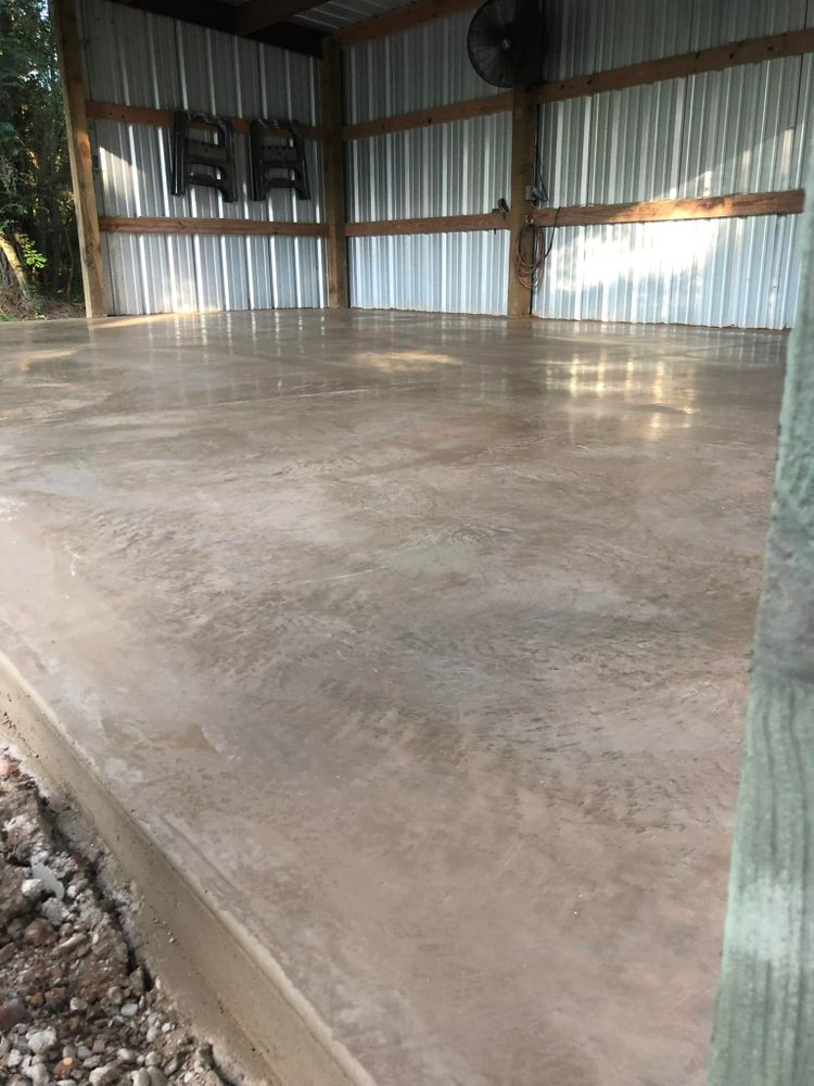 Concrete for Mel Concrete and Construction in College Station, TX