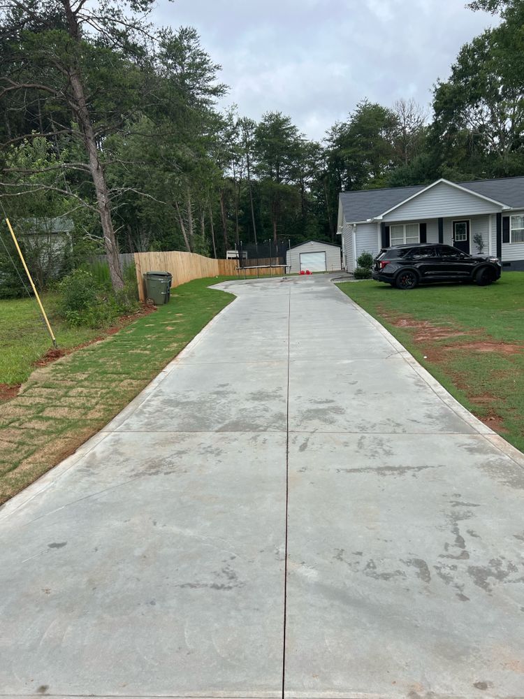 Concrete cleaning for JB Applewhite's Pressure Washing in Anderson, SC