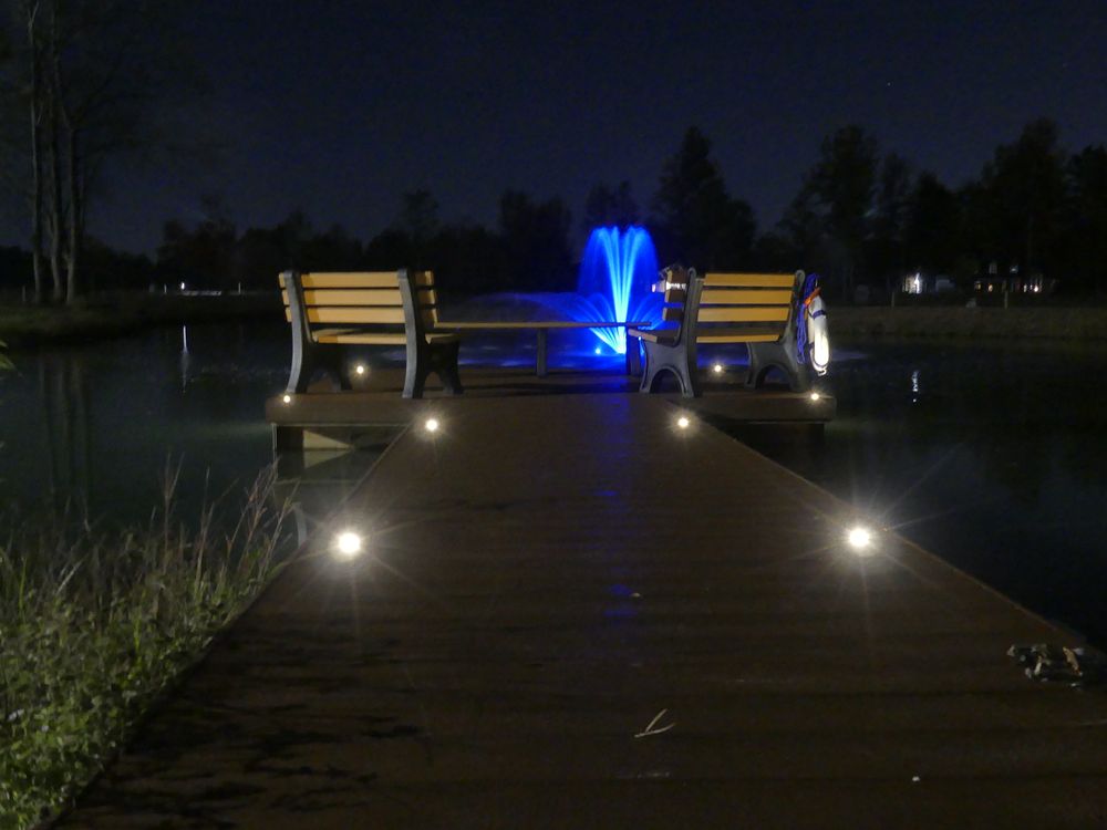 Lighting Installs for C&M Electric Service in Clayton, NC