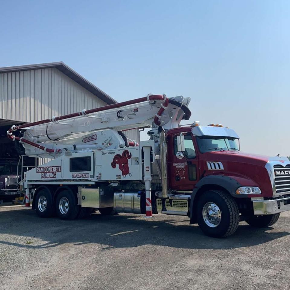 Concrete Pumping for Ram Concrete Pumping in Thorp, WI