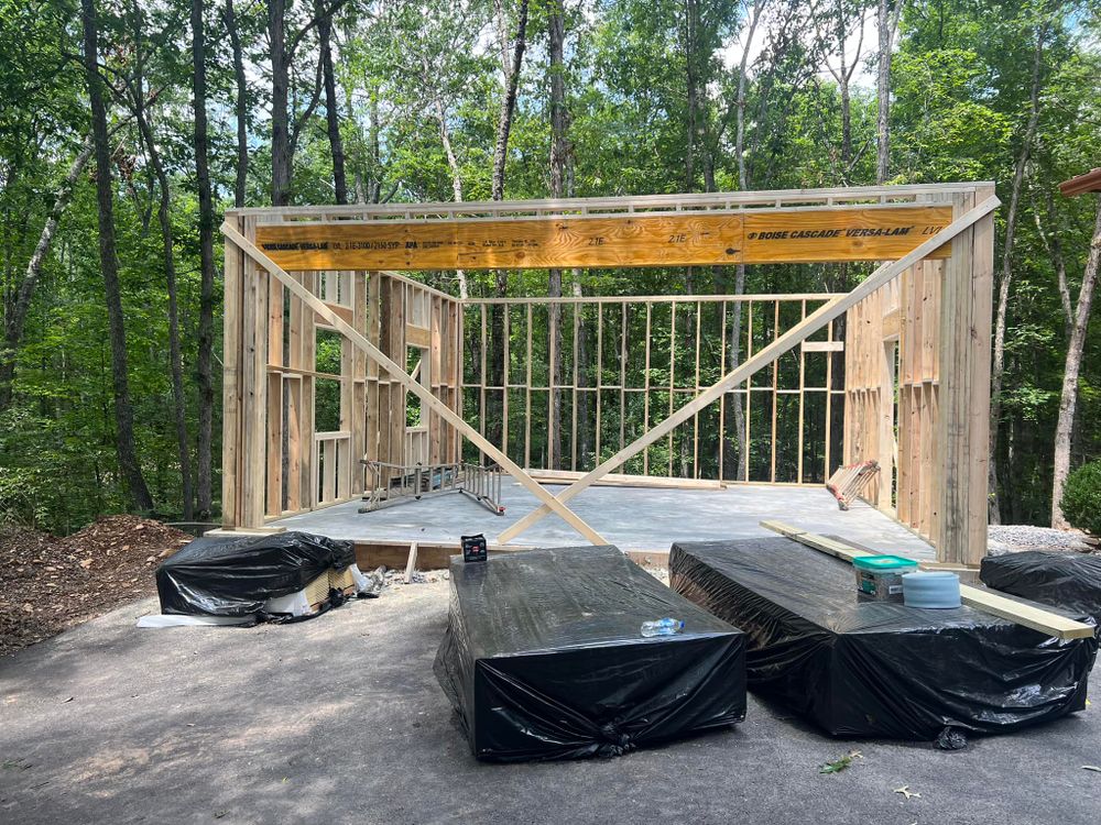 Our New Construction service offers expert guidance and craftsmanship, transforming your vision into reality with quality builds tailored to your needs, ensuring a seamless and stress-free home construction experience. for Grizzly Construction, Inc. in Hayesville, NC