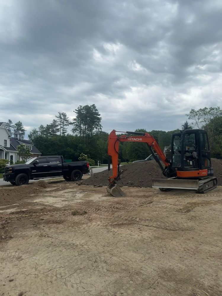 Discover the excavation meaning with our expert service, ensuring precise digging and grading for your landscape project, enhancing drainage and creating a solid foundation for stunning outdoor transformations. for Soil Builders LLC in West Durham, ME