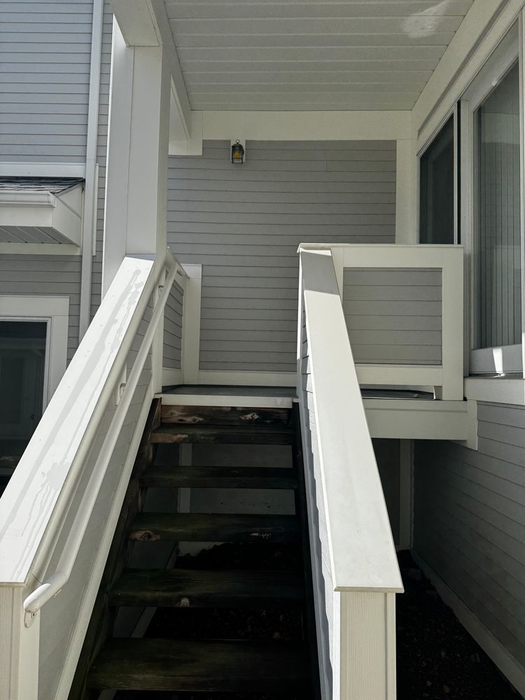 Exterior painting for Erie Builders & Construction in Sandusky, OH