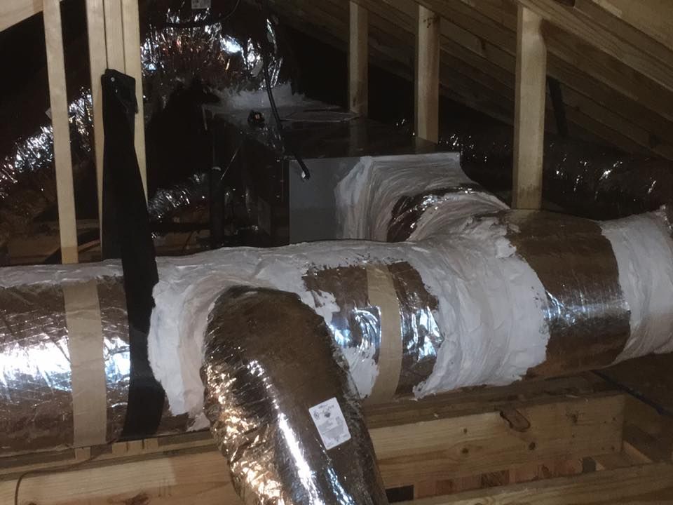 Our Ductwork Design and Installation service ensures efficient airflow, energy savings, and comfort with custom solutions tailored to your home's specific needs, enhancing overall HVAC system performance and reliability. for Genesis Heating and Air Services LLC in Summerville, SC