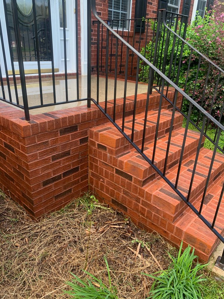 Brick cleaning for JB Applewhite's Pressure Washing in Anderson, SC