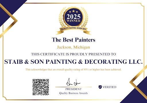 Exterior Painting for Staib & Son Painting & Decorating Llc. in Jackson, MI