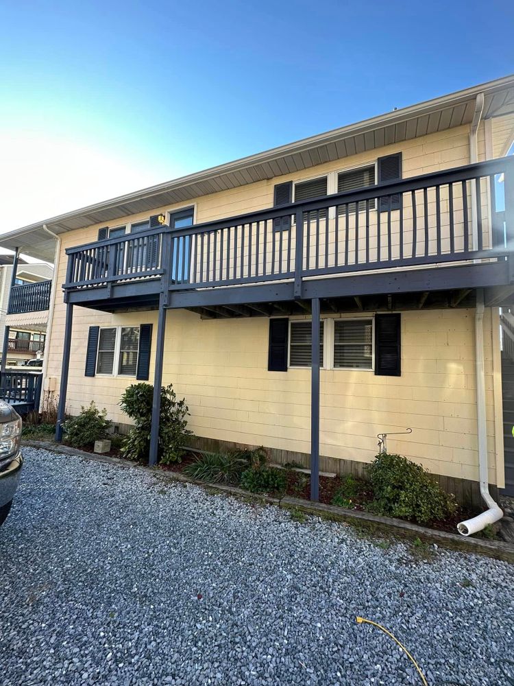 Transform your outdoor space with our Deck & Patio Installation service. We offer customized designs, expert craftsmanship, and durable materials to create a perfect relaxation or entertainment area tailored to your home. for Mid Atlantic Home Improvements in Ocean City, MD