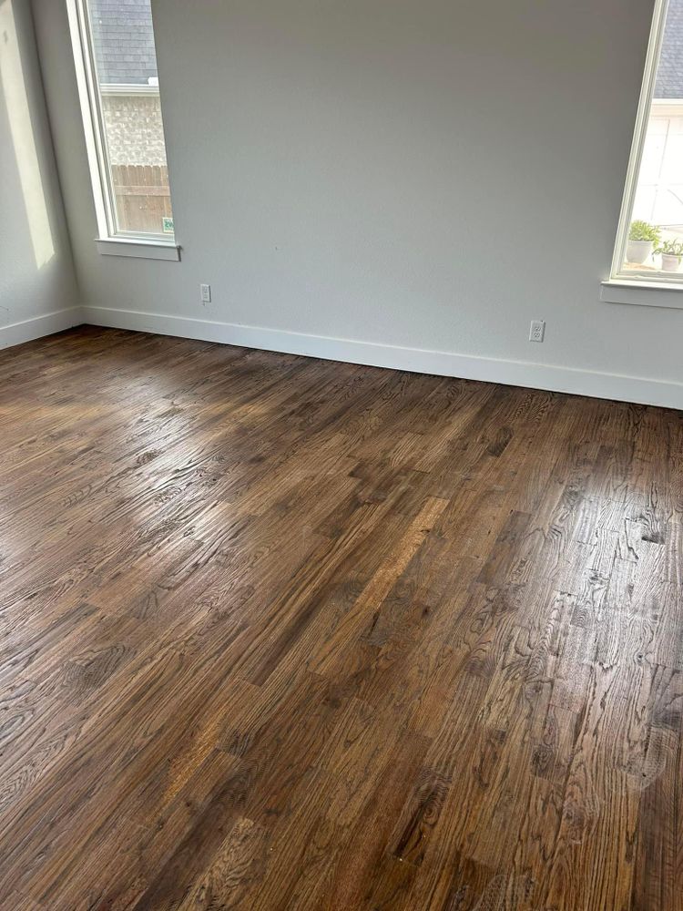 Solid Wood for First Place Flooring, LLC in Brock, TX