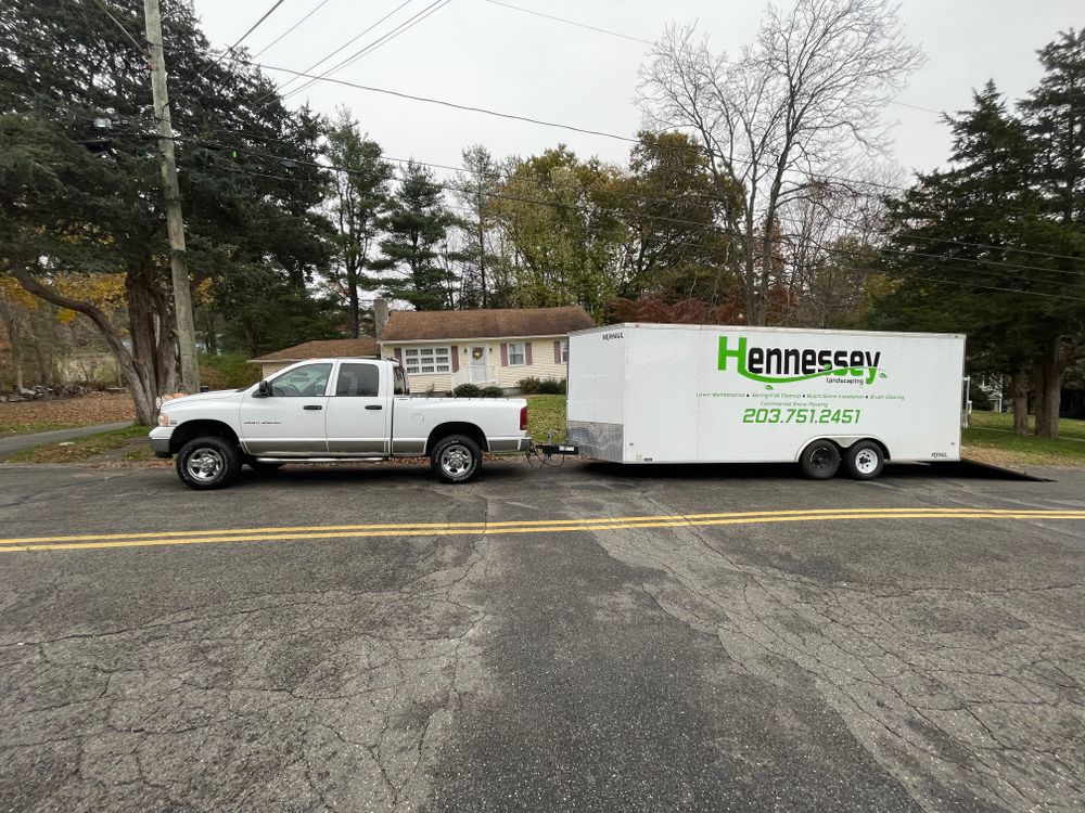 Our Equipment and Team for Hennessey Landscaping LLC in Oxford,  CT 