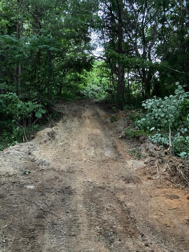 Our Gravel Road services offer homeowners professional installation of durable, low maintenance gravel driveways to enhance the curb appeal and functionality of their property. for NRV Tree Pro, LLC in Narrows, VA