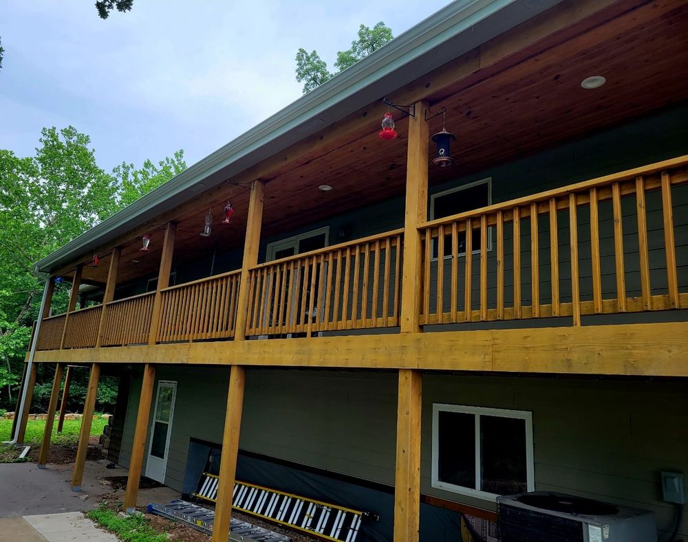 Enhance your home's curb appeal with our professional exterior painting service. Using premium paints and skilled techniques, we ensure a beautiful, durable finish that protects your property against weather and wear. for Nimbus Painting in Manhattan, KS