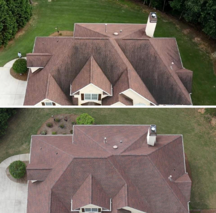 Our roof cleaning service is designed to remove dirt, moss, and algae from your roof to enhance its appearance and extend its lifespan, ensuring a clean and well-maintained home exterior. for See2it Clean in St Louis, MO