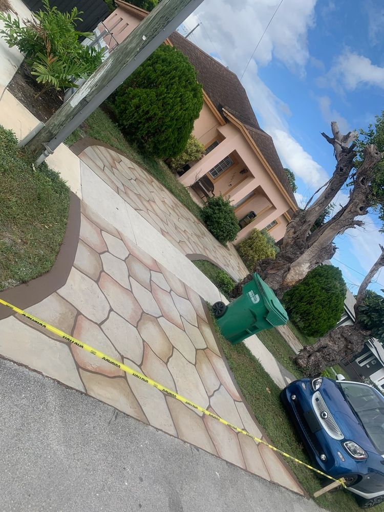 All Photos for Beautiful and Affordable Stamped Concrete by Castilla Concrete Finish Design Corp in Sunrise, FL