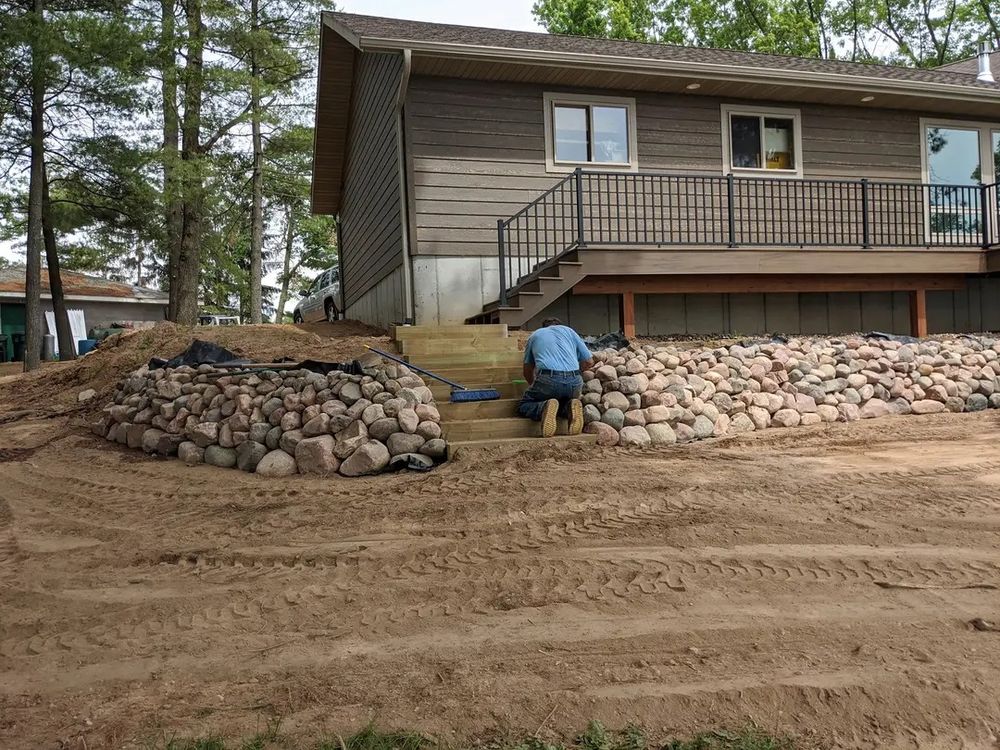 Hardscaping for Chetek Area Landscaping LLC in , WI