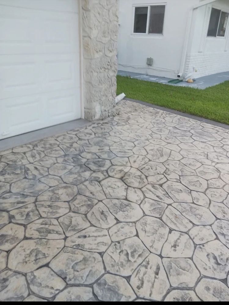 All Photos for Beautiful and Affordable Stamped Concrete by Lauderdale Concrete LLC in Sunrise, FL