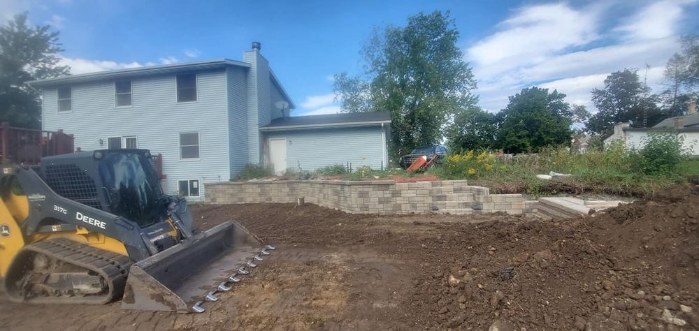 New Construction Lawn Installation for Ultimate Landscaping LLC in Lake Country, WI