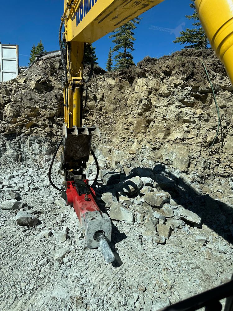 Dirt Work for R&H Homes in Bozeman, MT