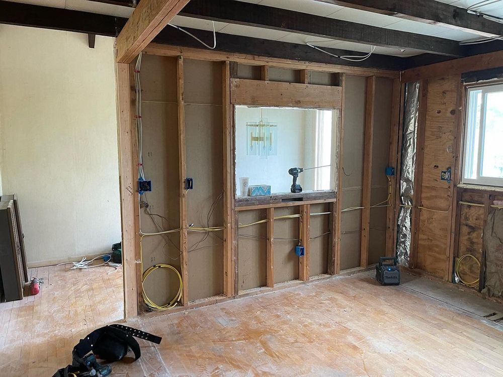 Our Wiring and Rewiring service ensures your home’s electrical system is safe, efficient, and up-to-date. Trust our certified electricians for professional installations and upgrades tailored to your needs. for PAG & Sons in Port jefferson, NY