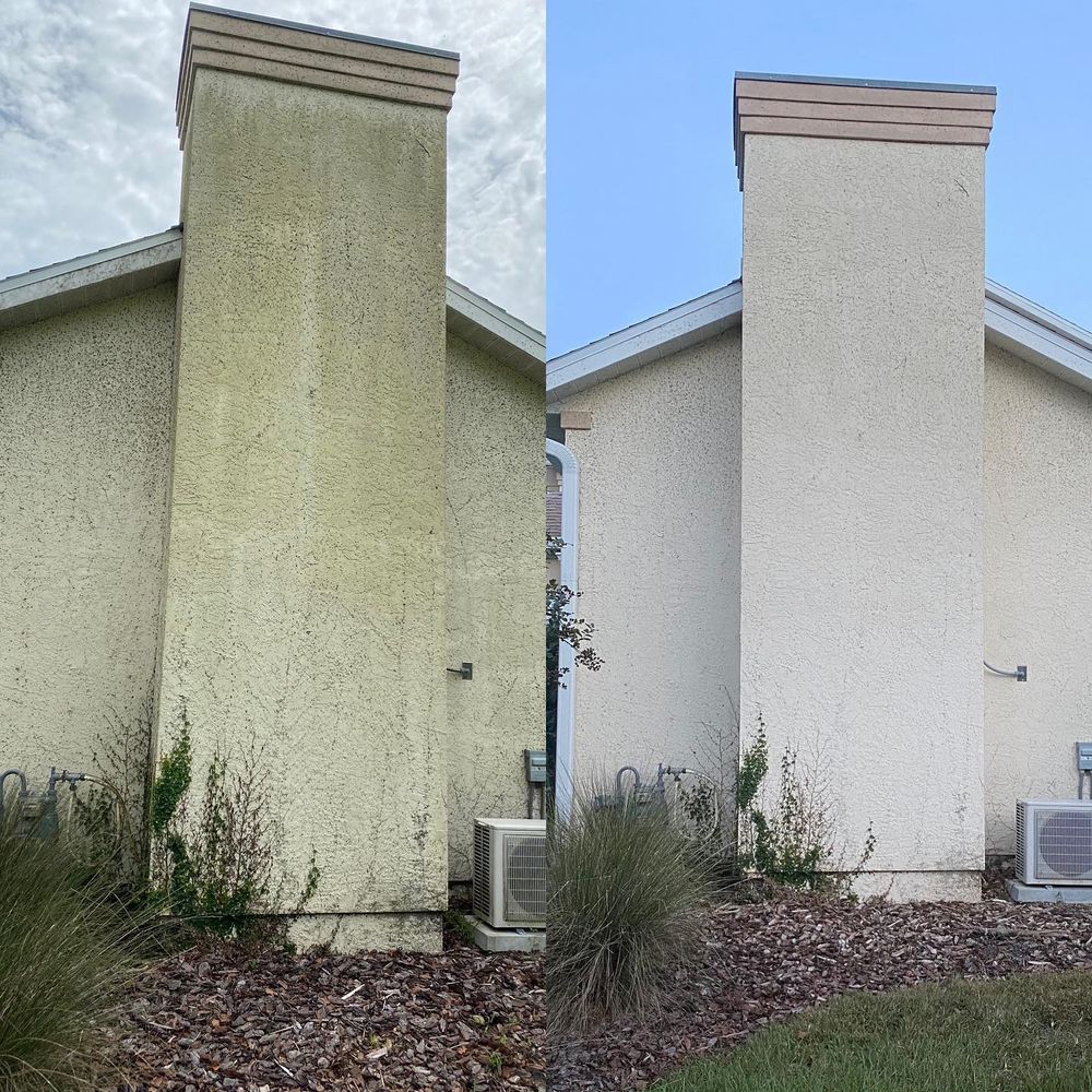 Our Exterior Washing service offers both pressure and soft wash techniques to effectively clean your property’s exterior surfaces, including siding, patios, paver, gutters, walkways, and driveways, enhancing your property's overall curb appeal. for Kings Legacy Services in Gainesville ,  FL