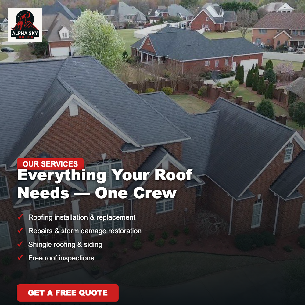 All Photos for Alpha Sky Roofing LLC in Raleigh, NC