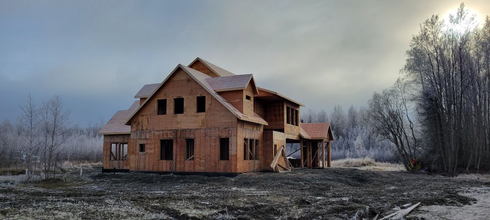 Framing for SteveWorks Construction in Sterling, AK