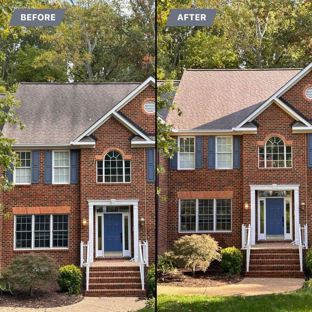 Roof Washing for LeafTide Solutions in Richmond, VA